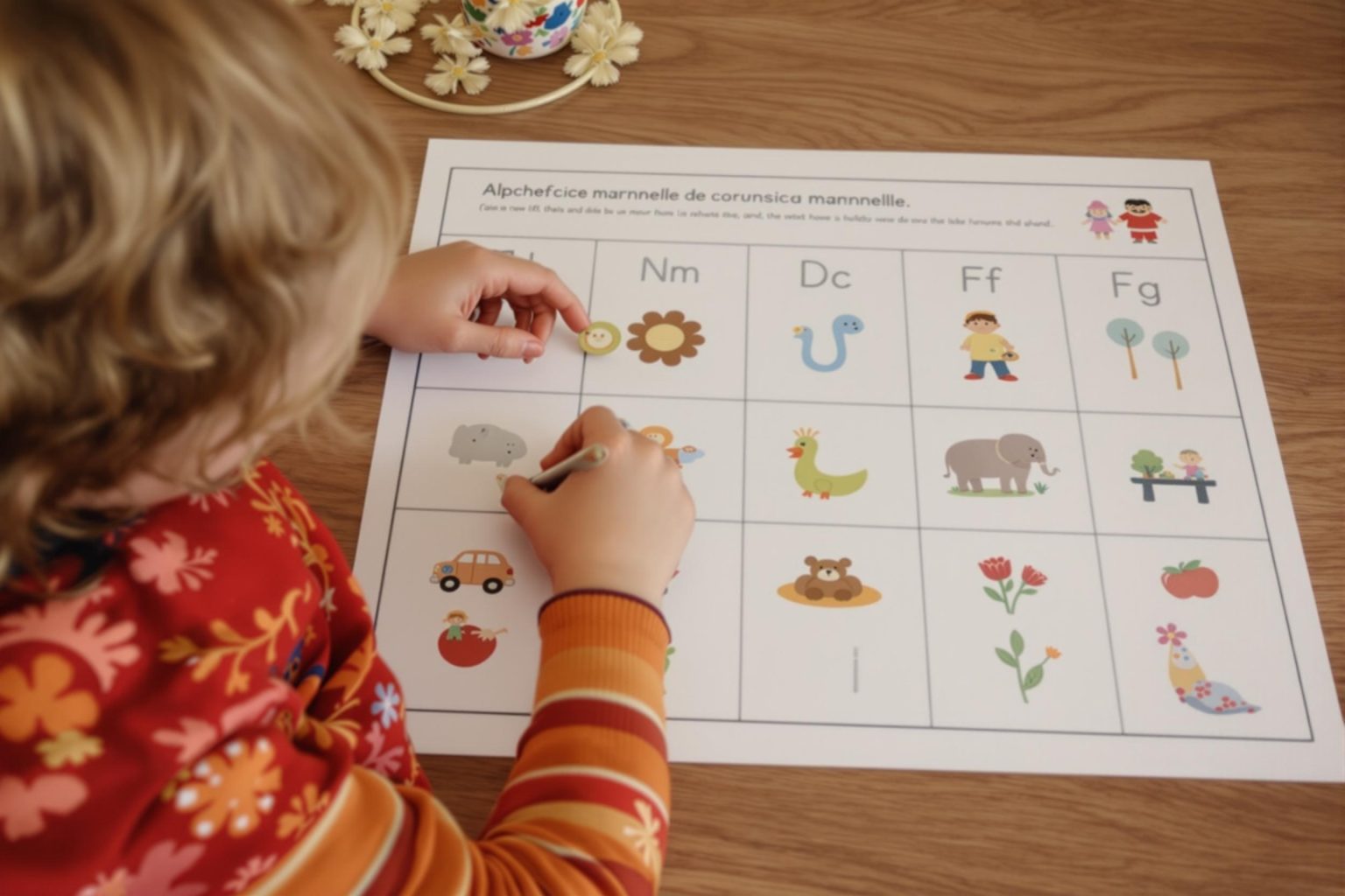Exercice maternelle alphabet : Amusez vos enfants avec des activités ludiques et éducatives !