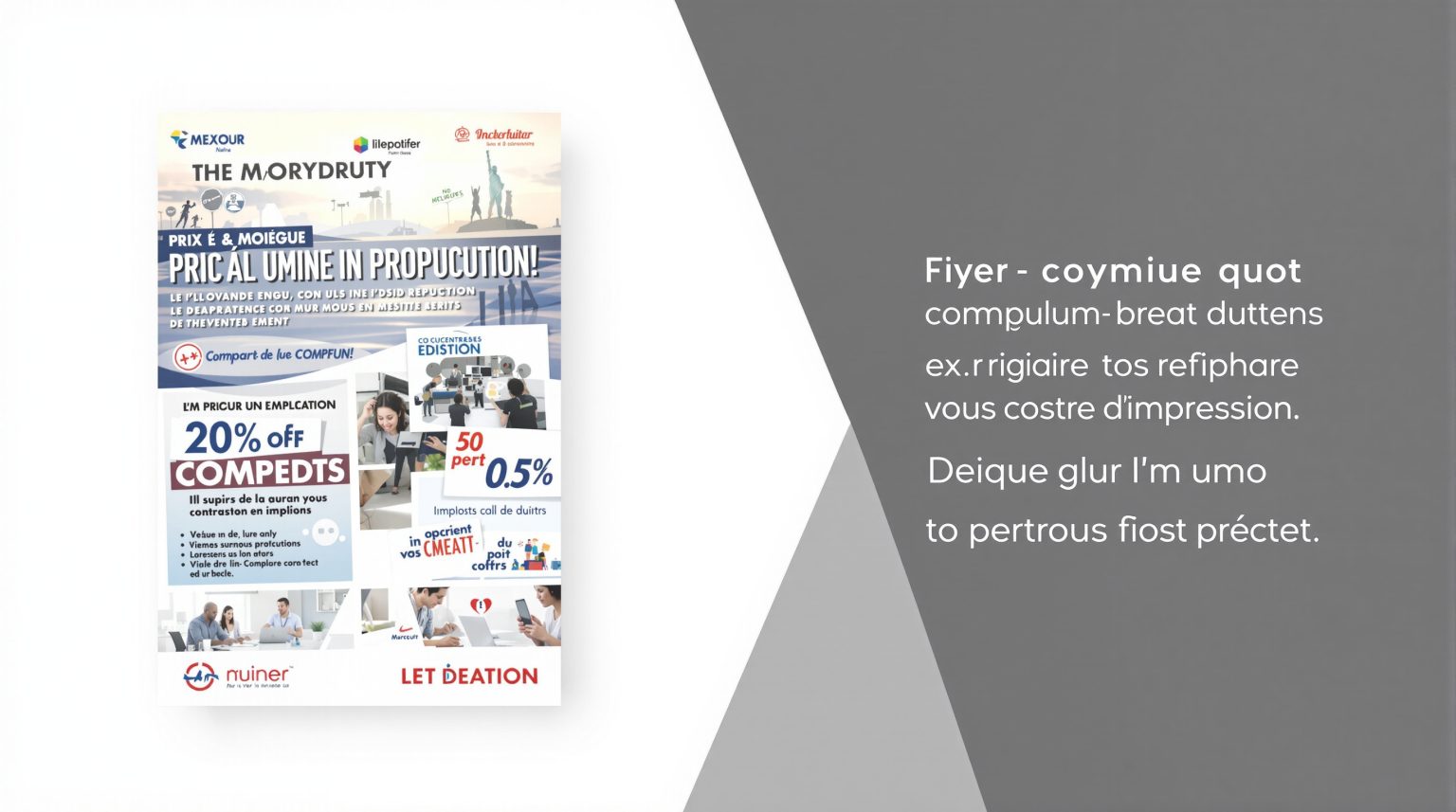 Flyer : prix moyen et astuces pour réduire vos coûts d’impression