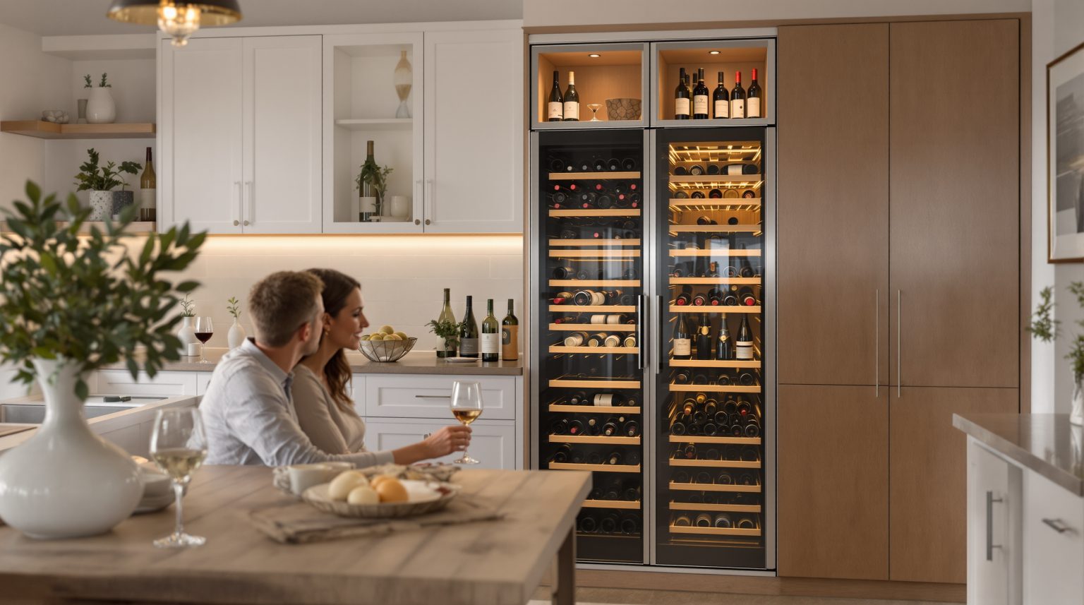 Cave à vin cuisine : Aménagez votre espace gourmet avec style et fonctionnalité