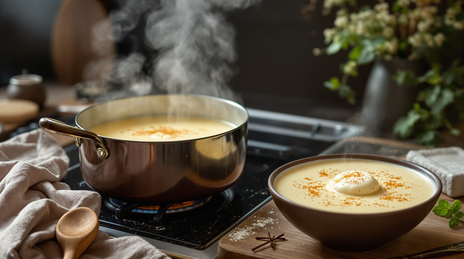 Recette de la semoule au lait : Délicieuse et facile à réaliser pour toute la famille