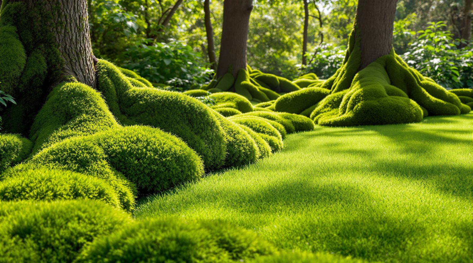 Faut-il enlever la mousse du gazon : Découvrez les meilleures pratiques pour un jardin sain !